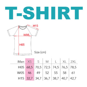 T-Shirt Sport homme XS avec logo de l'école - ISCVI