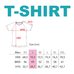 T-Shirt Sport homme S avec logo de l'école - ISCVI