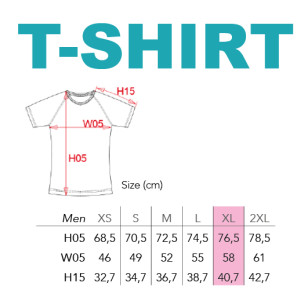 T-Shirt Sport homme XL avec logo de l'école - ISCVI